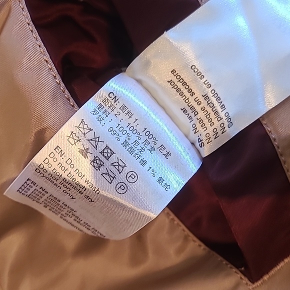 Alpha Industries Pink Maroon Bomber Jacket, Sz S - Picture 8 of 9